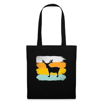 Moose Retro - Sac en tissu - noir - Devant