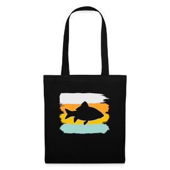 Fish Retro - Tote Bag - black - Front