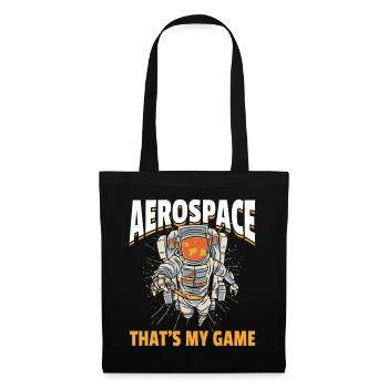 Aerospace That's My Game - Aerospace Space Astrona - Tote Bag - black - Front