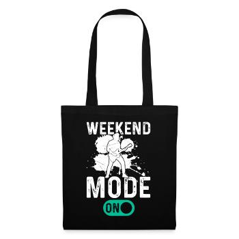 Bass Guitarist Bass Guitar Player - Weekend Mode O - Tote Bag - black - Front