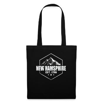 New Hampshire Est. 1768 USA America - Tote Bag - black - Front
