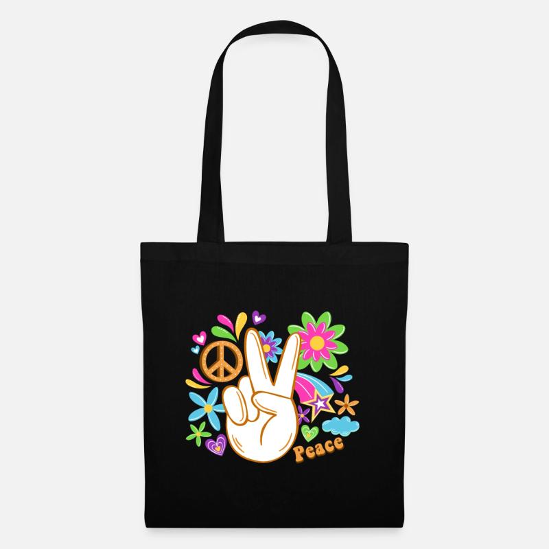Hippy - Tote Bag - black