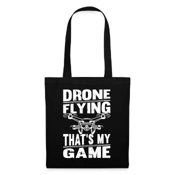 Drone volant C’est mon jeu - Drone Quadcopter Dro - Sac en tissu - noir - Devant