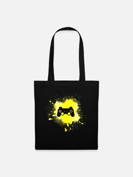 Gaming - Stoffbeutel - Schwarz