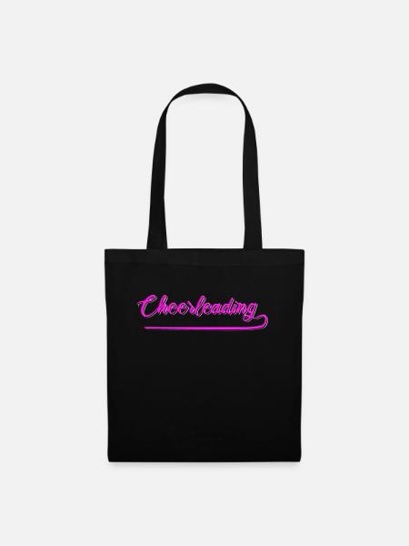 Cheerleading - Stoffbeutel - Schwarz