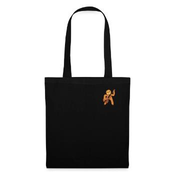 Paresseux Contrebassiste Contrebassiste Paresseux - Sac en tissu - noir - Devant