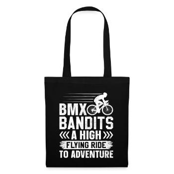 Bmx Bandits A high-flying ride into adventure - Tote Bag - black - Front