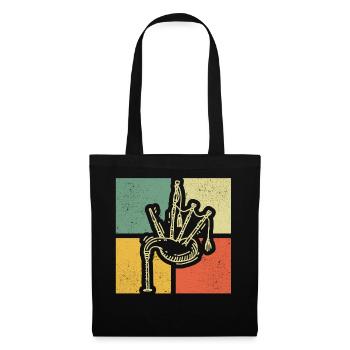 Bagpipes Bagpipes Bagpipe - Tote Bag - black - Front