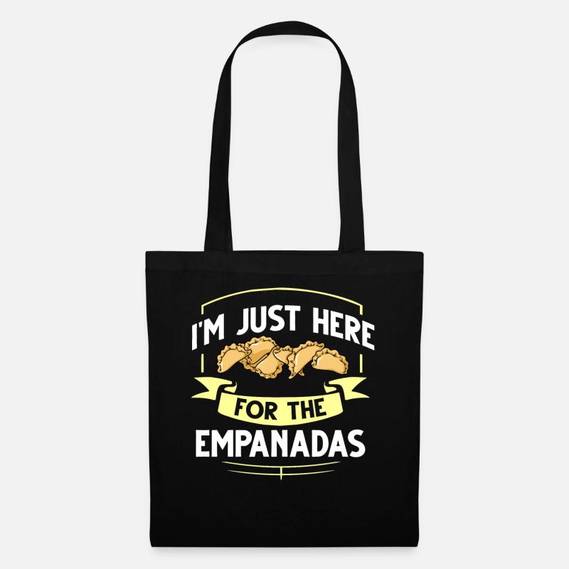 Empanada Argentine Dumpling Espagne - Sac en tissu - noir