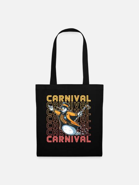 Carnival Circus- Zirkus - Stoffbeutel - Schwarz