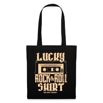 Funny Rock and Roll Music - Tote Bag - black - Front