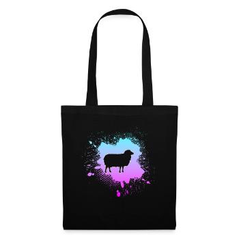 Sheep - Tote Bag - black - Front