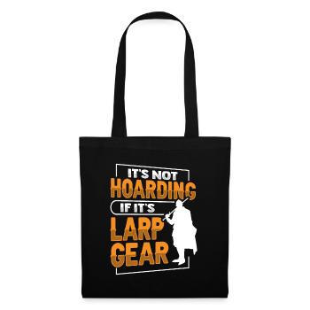 Joueurs de rôle RPG GN - Sac en tissu - noir - Devant