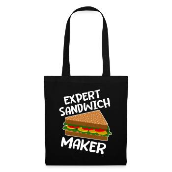 Expert Sandwich Maker 2 - Tote Bag - black - Front