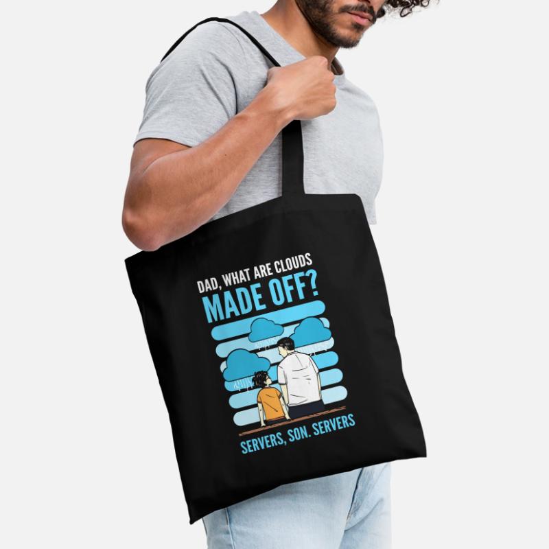 What Are Clouds Made Of Programming Programmer Tote Bag