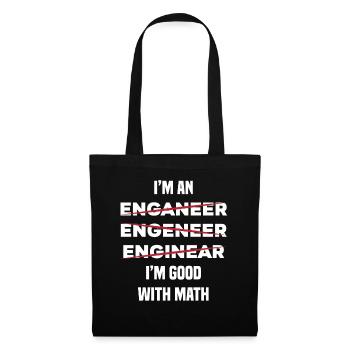 Engineer - Tote Bag - black - Front