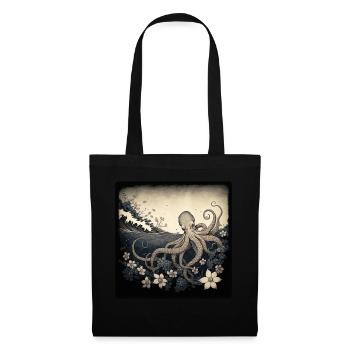 Octopus - Tote Bag - black - Front