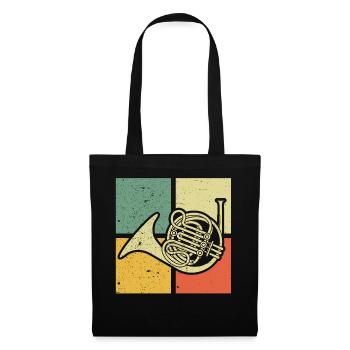 Français corniste Français corniste Français corniste - Sac en tissu - noir - Devant