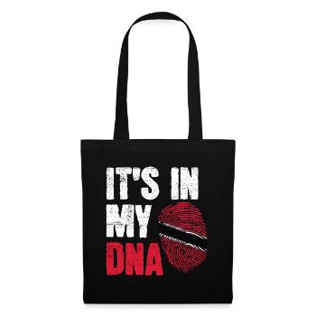 ADN Trini Tobago Trinidad Flag Trinidadian - Sac en tissu - noir - Devant