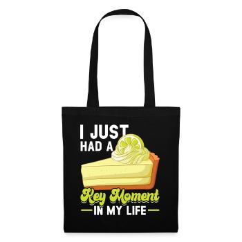 I Just Had A Key Moment In My Life - Key Lime Pie - Tote Bag - black - Front