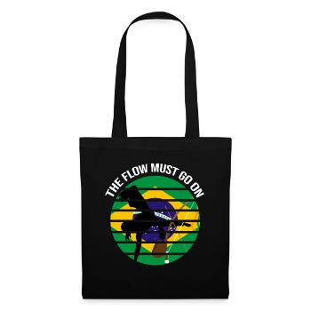 Capoeira pour les arts martiaux mixtes et le kickboxing - Sac en tissu - noir - Devant