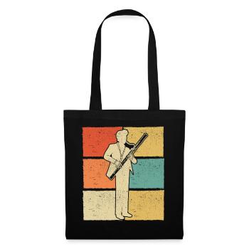 Bassoon Bassoon Bassoon Player Bassoonist - Tote Bag - black - Front