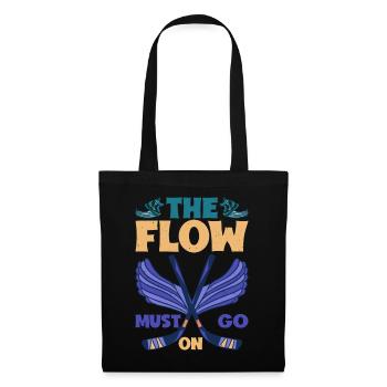 The Flow Must Go On 8 - Stoffbeutel - Schwarz - Vorne