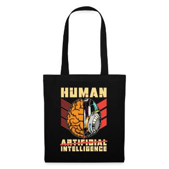 Artificial Intelligence Human Artificial Engineer - Tote Bag - black - Front