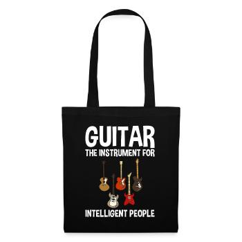 Guitare L’instrument pour les personnes intelligentes 4 - Sac en tissu - noir - Devant
