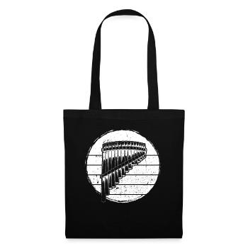 Panflute Panflute player Panflutist - Tote Bag - black - Front