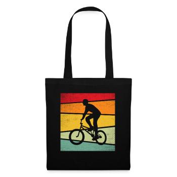 BMX Retro - Stoffbeutel - Schwarz - Vorne