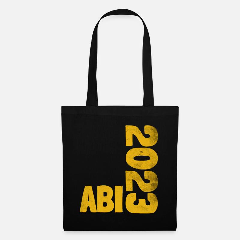 Abitur 2023 Abschluss - Das Abi 2023 Abiturfeier - Stoffbeutel - Schwarz