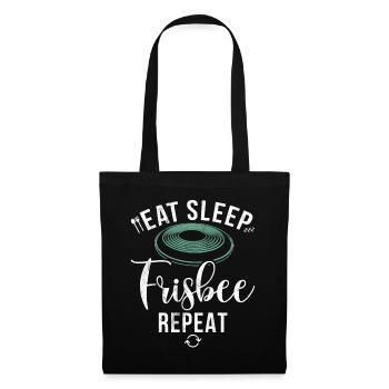 Ultimate Frisbee & Disc Golf Frisbee Design - Sac en tissu - noir - Devant