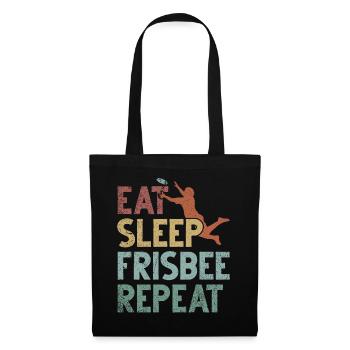 Ultimate Frisbee & Disc Golf Frisbee Design - Stoffbeutel - Schwarz - Vorne