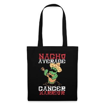 Nacho Average Cancer Warrior Cancer Fighting - Tote Bag - black - Front