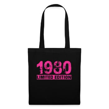 Édition limitée 1980 - Sac en tissu - noir - Devant
