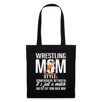 Wrestling Mom Style 01 - Tote Bag - black - Front