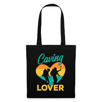 Cave lovers Cave Hiking Caving Cave - Tote Bag - black - Front