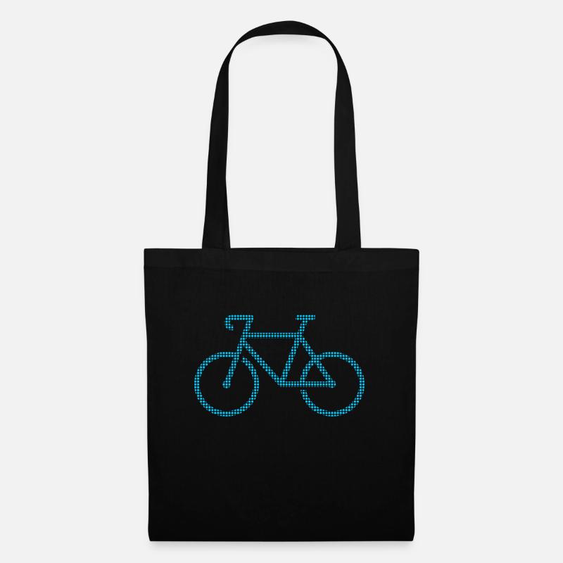 Fahrrad - Stoffbeutel - Schwarz