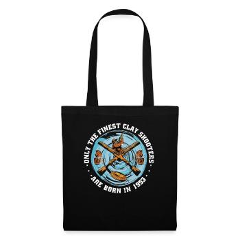 Clay pigeons born 1953 birthday - Tote Bag - black - Front