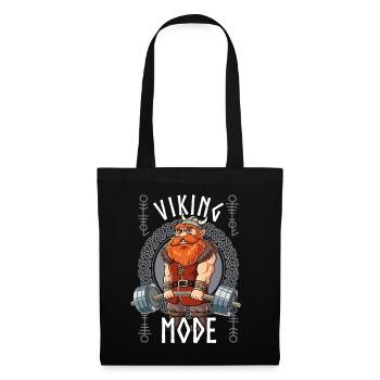 Viking Ragnarök Bodybuilding Fitness Gym - Sac en tissu - noir - Devant