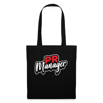 Pr Manager Profession Job Public Relations - Tote Bag - black - Front
