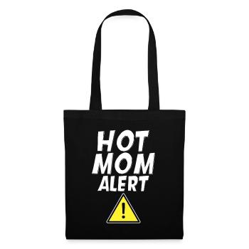 Hot Mom Alert 4 - Stoffbeutel - Schwarz - Vorne