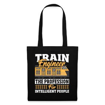 Train Engineer The Profession For Intelligent - Tote Bag - black - Front