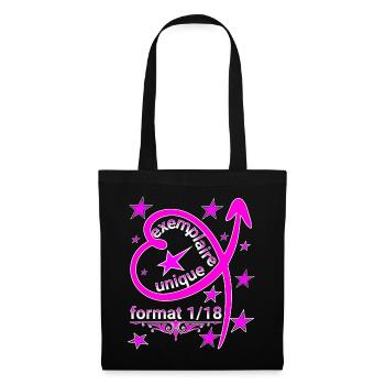exemplaire unique 1 - Sac en tissu - noir - Devant