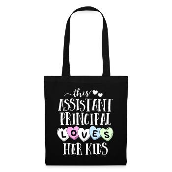 Assistant Principal Loves Her Kids School - Tote Bag - black - Front