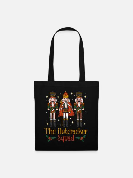 The Nutcracker Squad Nutcracker Ballet - Stoffbeutel - Schwarz