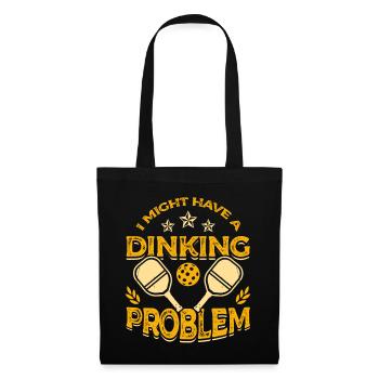 I may have a drinking problem pickleball - Tote Bag - black - Front