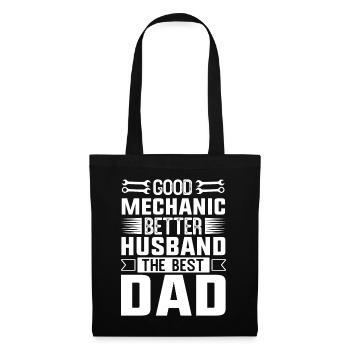 Good Mechanic Better Husband The Best Dad - Tote Bag - black - Front