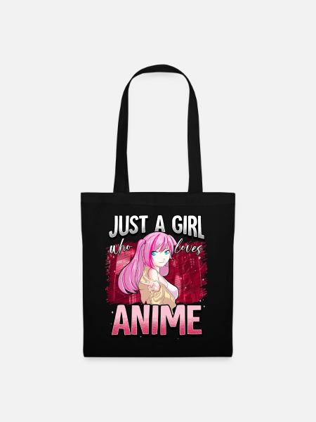 Anime Otaku Weeb - Stoffbeutel - Schwarz